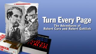 Turn Every Page  The Adventures of Robert Caro and Robert Gottlieb  Bandeannonce VOST [upl. by Nitsraek]