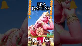 DEVOTIONAL  Raag One  Eka Dantam Telugu Song  Lord Ganesha  Shorts © [upl. by Gnehs934]