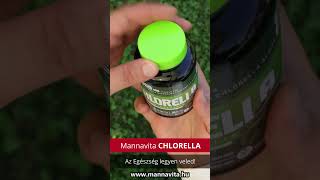 Mannavita Chlorella alga tabletta 180 db [upl. by Kirad]