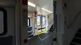 Electric Caltrain doors [upl. by Abihsat509]