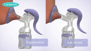 Lansinoh Manual Breast Pump  How to Use [upl. by Yerxa]