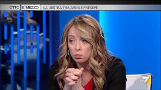 Otto e mezzo  Terrorismo Occidente con il fiato sospeso Puntata 03122015 [upl. by Allard]