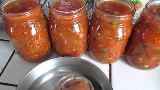 How To Make Yummy Salsa For Canning or Freezing 2 Recipes to Choose From [upl. by Peace460]