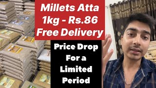 Fresh Millets Flour Available  Starting  ₹86  1kg with Free Home Delivery  7888522240 Whatsapp [upl. by Nrevel]