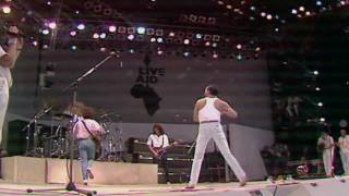 Queen Live Aid 1985  Bohemian Rhapsody  Radio Ga Ga [upl. by Evangelia]