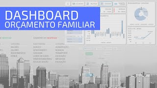 Dashboard Orcamento Familiar  Desenvolvido em Excel [upl. by Seroka]