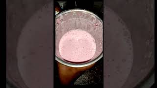 Strawberry Shake  Shake Recipe  Strawberry Milkshake  स्ट्रॉबेरी मिल्क शेक short milkshake [upl. by Cotterell212]