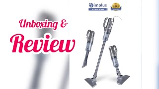 Unboxing and review  Simplus Vacuum Cleaner 17000PA strong suction 3in1 [upl. by Farra294]