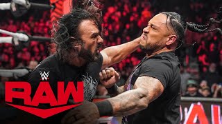 Raw’s most shocking moments Raw highlights Jan 15 2024 [upl. by Yelnet]