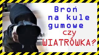 Wiatrówka do samoobrony  Broń na kule gumowe BEZ ZEZWOLEIA [upl. by Tabor986]