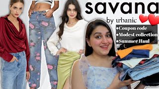 Urbanic just launched Savana 😍 Tryon  Budgetfriendly  Summer Collection  SAVANA BY URBANIC [upl. by Ammadis183]