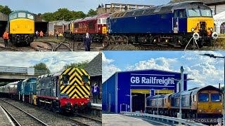 GBRf Gala  NVR  Peterborough Depot visit 8924 [upl. by Pich]