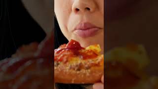 ASMR SATIFYING PIZZA EATING CHEWING SOUND [upl. by Ehttam630]