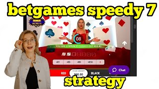 betgames speedy 7 strategy [upl. by Mcneil]