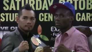 Nonito Donaire vs Nicholas Walters FACE OFF [upl. by Solim]