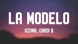 La Modelo  Ozuna Cardi B Lyrics Video 🎃 [upl. by Reiner]