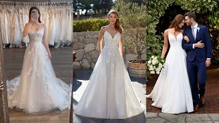 100 Beautiful Wedding Dresses for 2024  Aline Dresses Mermaids  winter wedding dress for girls [upl. by Azilanna]