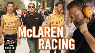 James Takes Over McLaren Racing at Miami Grand Prix [upl. by Trauts]