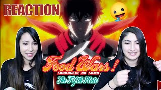 Looking like a SNACK  Food Wars Fifth Plate Opening Reaction [upl. by Marty]