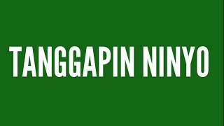 TANGGAPIN NINYO by Fr Nemy Que SJ from the album quotO Bayan ng Diyosquot with Lyrics [upl. by Einberger]