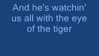 Eye Of The Tiger Lyrics [upl. by Pagas]