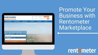 Promote Your Business with Rentometer Marketplace [upl. by Enaile687]