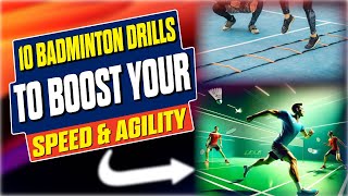 10 Ways to Improve Your Agility and Speed in Badminton [upl. by Frants871]