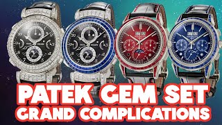 PATEK PHILIPPE DROPS 4 NEW GEM SET GRAND COMPLICATIONS  Ends 2022 With a BANG [upl. by Aliac586]