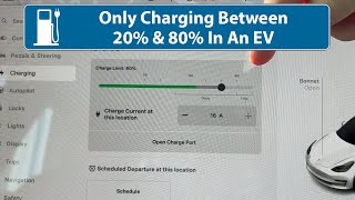 Electric Car Batteries  Only Using 20 to 80 [upl. by Edmond494]