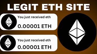 Earn Free ETH Every 24hours•Free ETH Earning Site•No Deposit [upl. by Neyr]