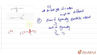 Which of the following produce chiral molecule after treatment with Lindlars catelyst and H2 [upl. by Sonaj216]