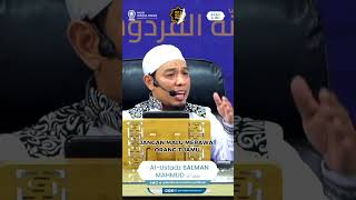 JANGAN MALU MERAWAT ORANG TUAMU  Ustadz Salman Mahmud Hafizahullah [upl. by Hassett726]