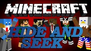 Minecraft Hide And Seek Minigame w AntVenom HuskyMudkipz CaveManFilms and More [upl. by Neural240]