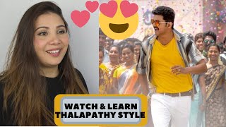 MERSAL Mersal Arasan TAMIL Song Reaction  Vijay  AR Rahman [upl. by Tiana]