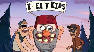 Every Cannibalism Joke in Gravity Falls with captions [upl. by Ateekram809]