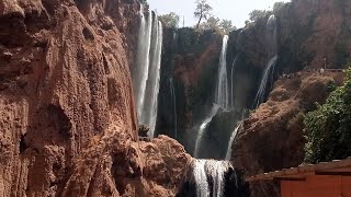 الجزء الثانيجولة رائعة في مناظر طبيعية شلالات أوزود cascade douzoud اكسبلور azilal ouzoud [upl. by Enialem]