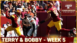 Washington Commanders WR Terry McLaurin and LB Bobby Wagner Locker Room Interviews  Week 5 v Browns [upl. by Belda]