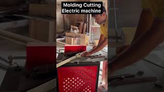 Molding Cutting Electric Machine photoframe [upl. by Weylin]