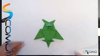 Hacer un buho de origami [upl. by Yroc732]