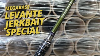 Megabass Levante Jerkbait Special Tackle Breakdown [upl. by Riedel169]