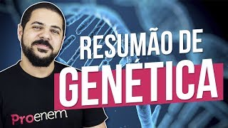 RESUMÃO DE GENÉTICA PRINCIPAIS CONCEITOS  Prof Adilson Teixeira [upl. by Onnem796]