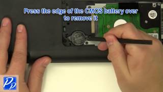 Dell Inspiron 14Z N411z CMOS Battery Replacement Video Tutorial [upl. by Stelu207]