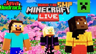 Minecraft JAVAPE Hardcore Public SMP Live  Minecraft Live Stream and PvP  Support for Dream PC [upl. by Dnamron]