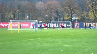 SC Freiburg Training Mannschaftswettbewerbe [upl. by Idisahc]