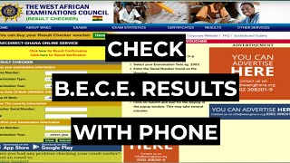 How to Check BECE Results with Phone in 2024 bece exams greatstephen [upl. by Attinahs]