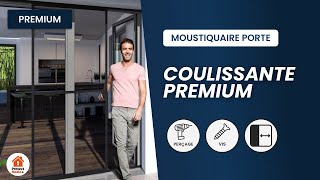 Moustiquaire porte fenetre coulissante premium  installation et montage [upl. by Aicnarf239]