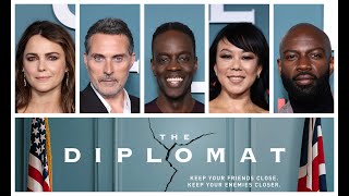 The Diplomat cast interviews with Keri Russell Rufus Sewell Ato Essandoh Ali Ahn and David Gyasi [upl. by Akemal]