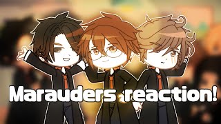 Marauders  Severus Snape reaction to the future 46 Harry Potter Gacha club [upl. by Weihs]