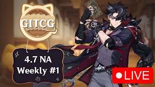 47 GITCG NA Weekly 1  Genshin Impact TCG Tournament [upl. by Akcirderf]