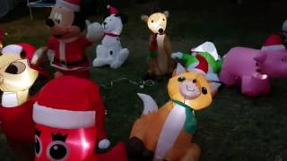 Christmas inflatables overflow part 2 [upl. by Adelpho]